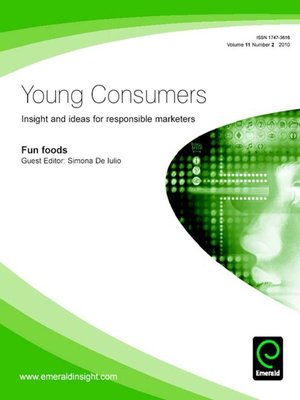 cover image of Young Consumers, Volume 11, Issue 2